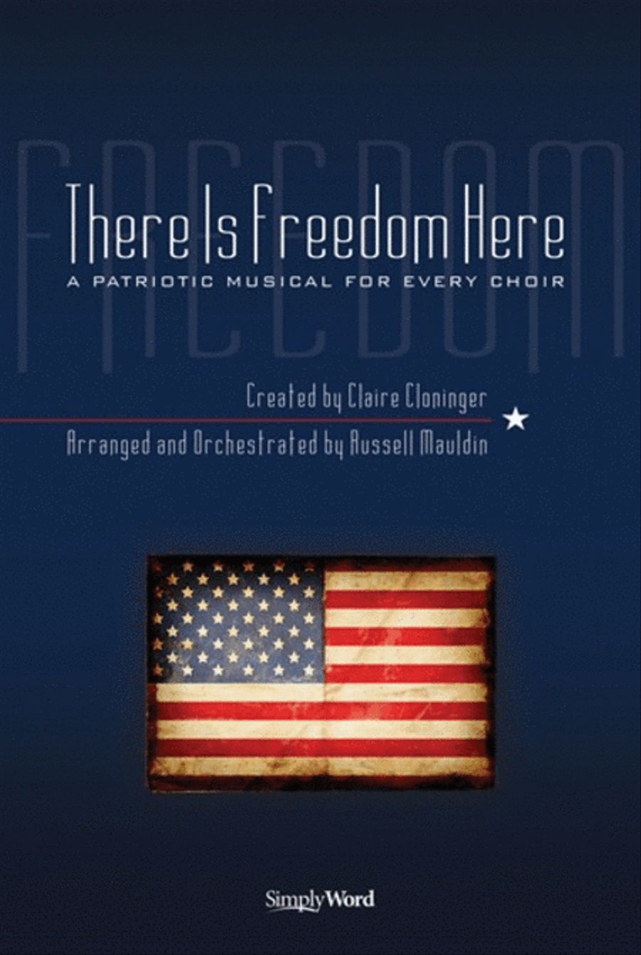There Is Freedom Here - Accompaniment CD (split) Choir scores gallery preview page 1