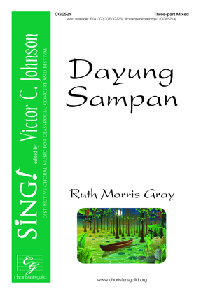 Book cover for Dayung Sampan - Three-part Mixed