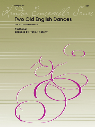 Book cover for Two Old English Dances