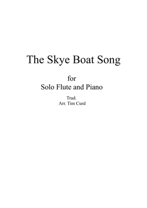 Book cover for The Skye Boat Song. For Solo Flute and Piano