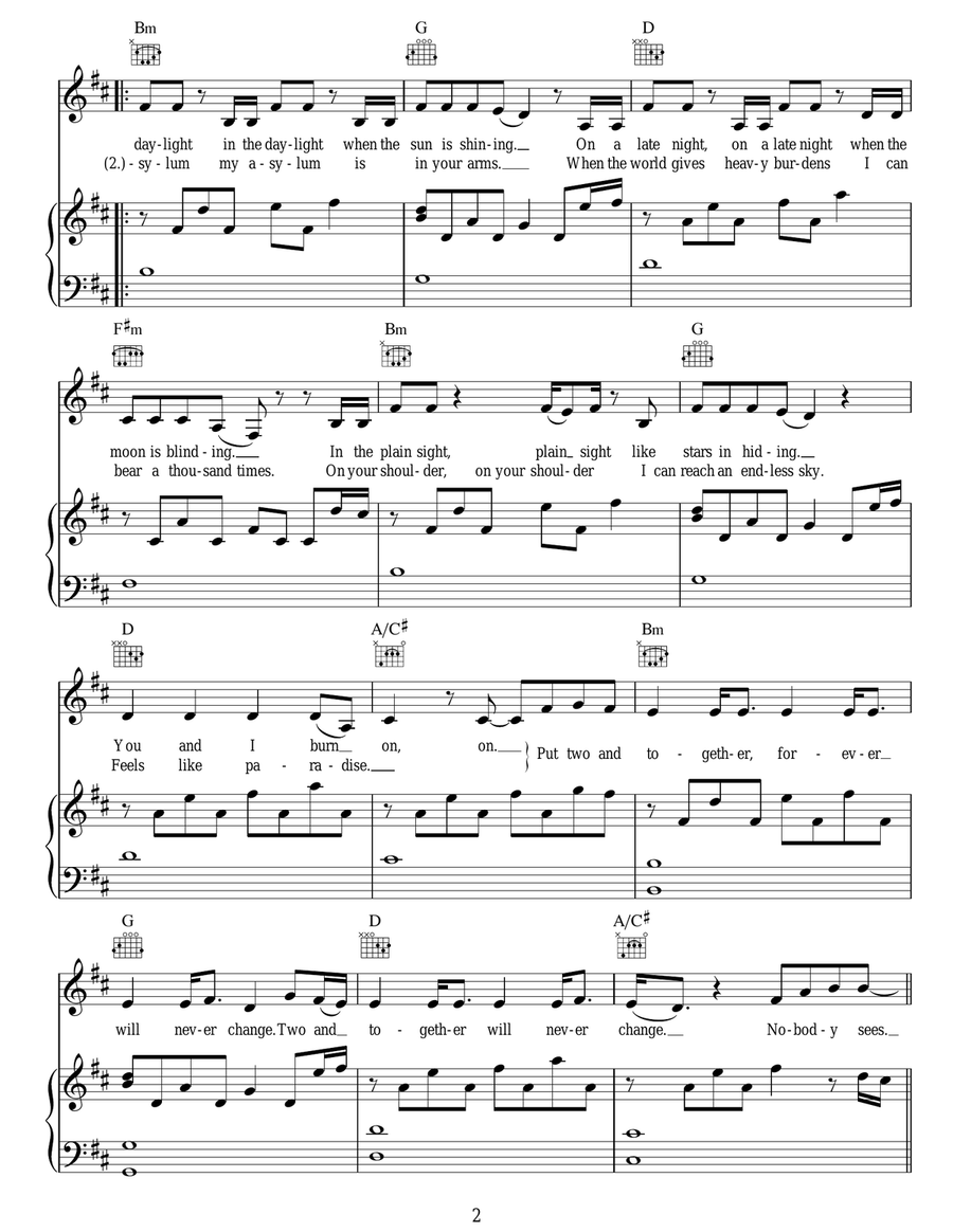 Uncover Acoustic Guitar scores gallery preview page 2