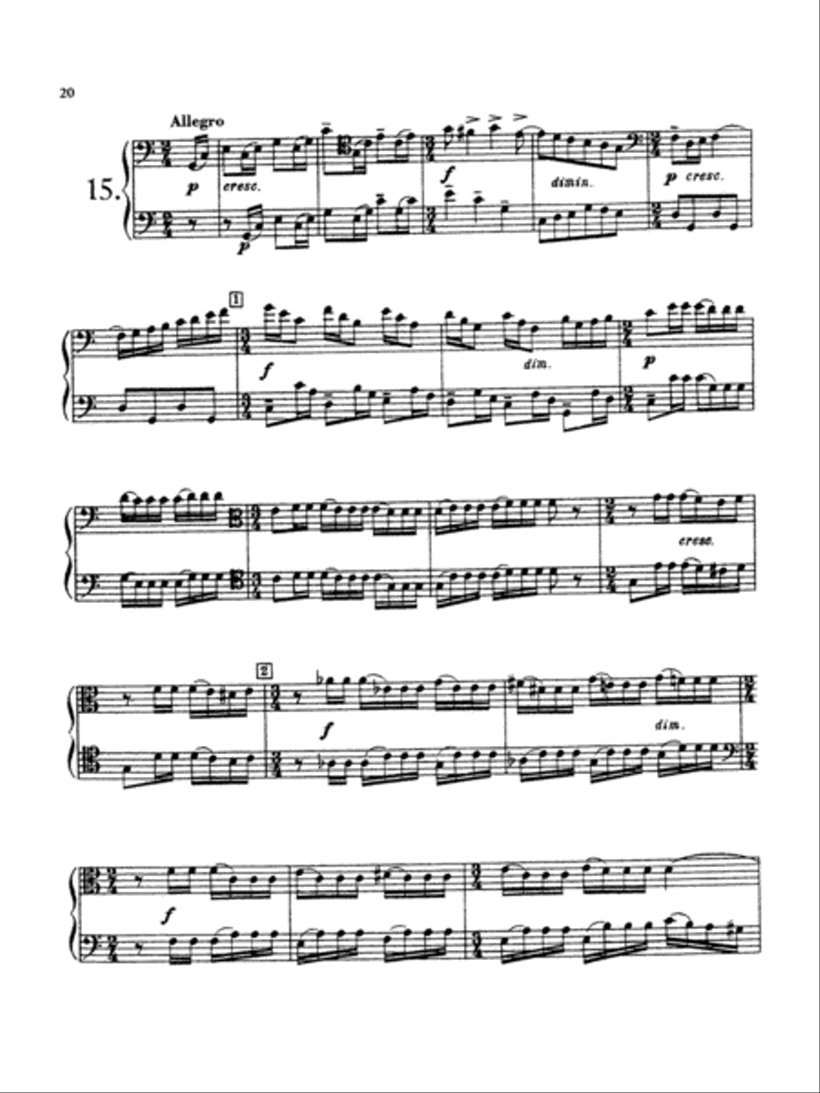 Blazhevich: Concert Duets Part scores gallery preview page 1