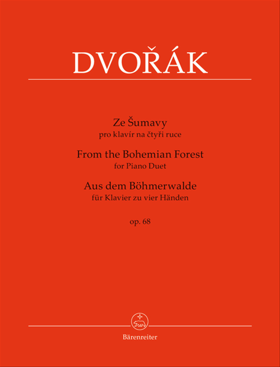 From the Bohemian Forest for Piano Duet op. 68 Piano Duet scores gallery preview page 1