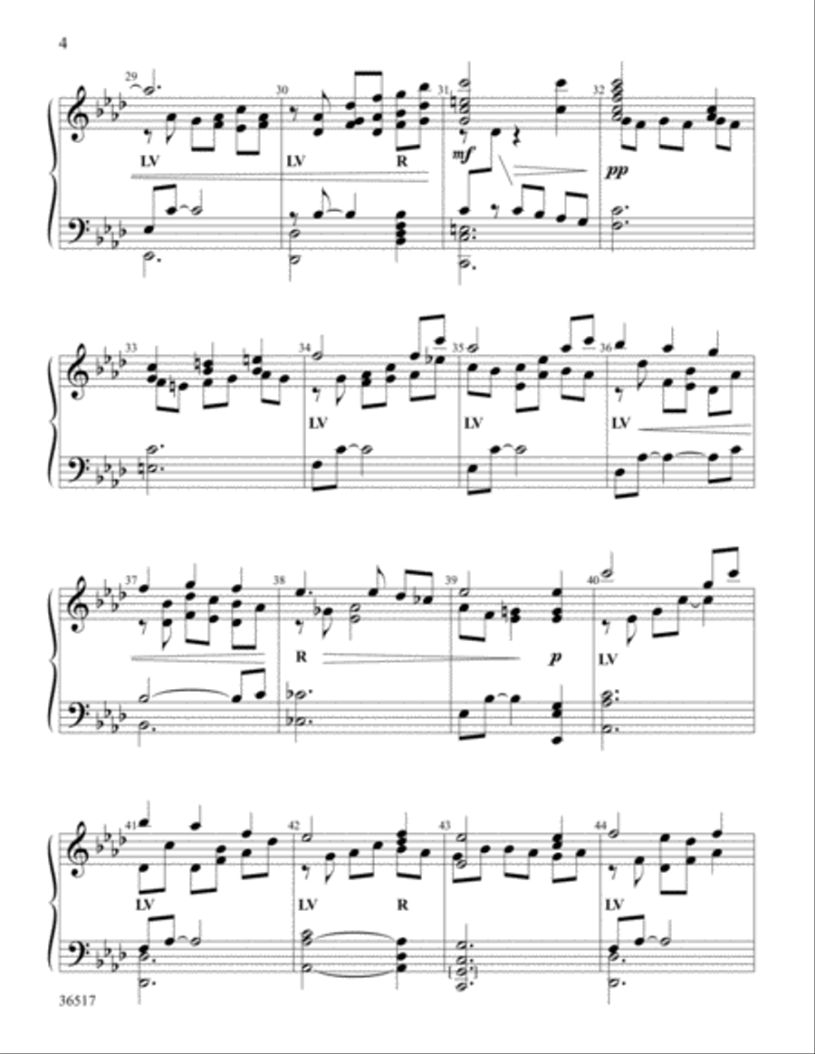 A Midnight Clear Handbell Choir scores gallery preview page 4