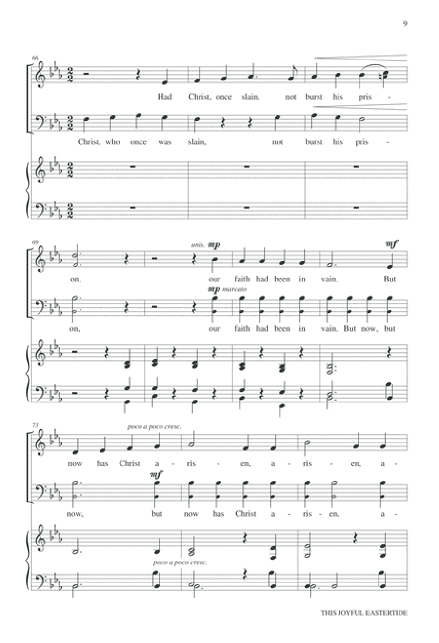 This Joyful Eastertide 2-Part scores gallery preview page 10