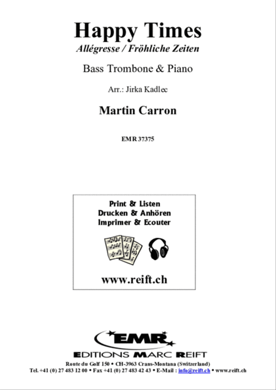 Happy Times Bass Trombone scores gallery preview page 2