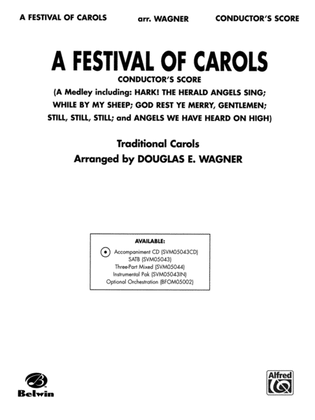 Book cover for A Festival of Carols (A Medley): Score