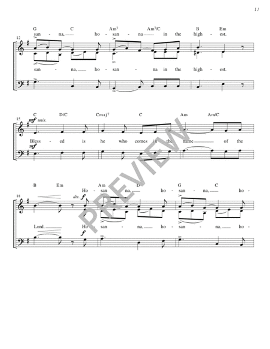 Mass of the Angels and Saints - Guitar edition Guitar scores gallery preview page 18