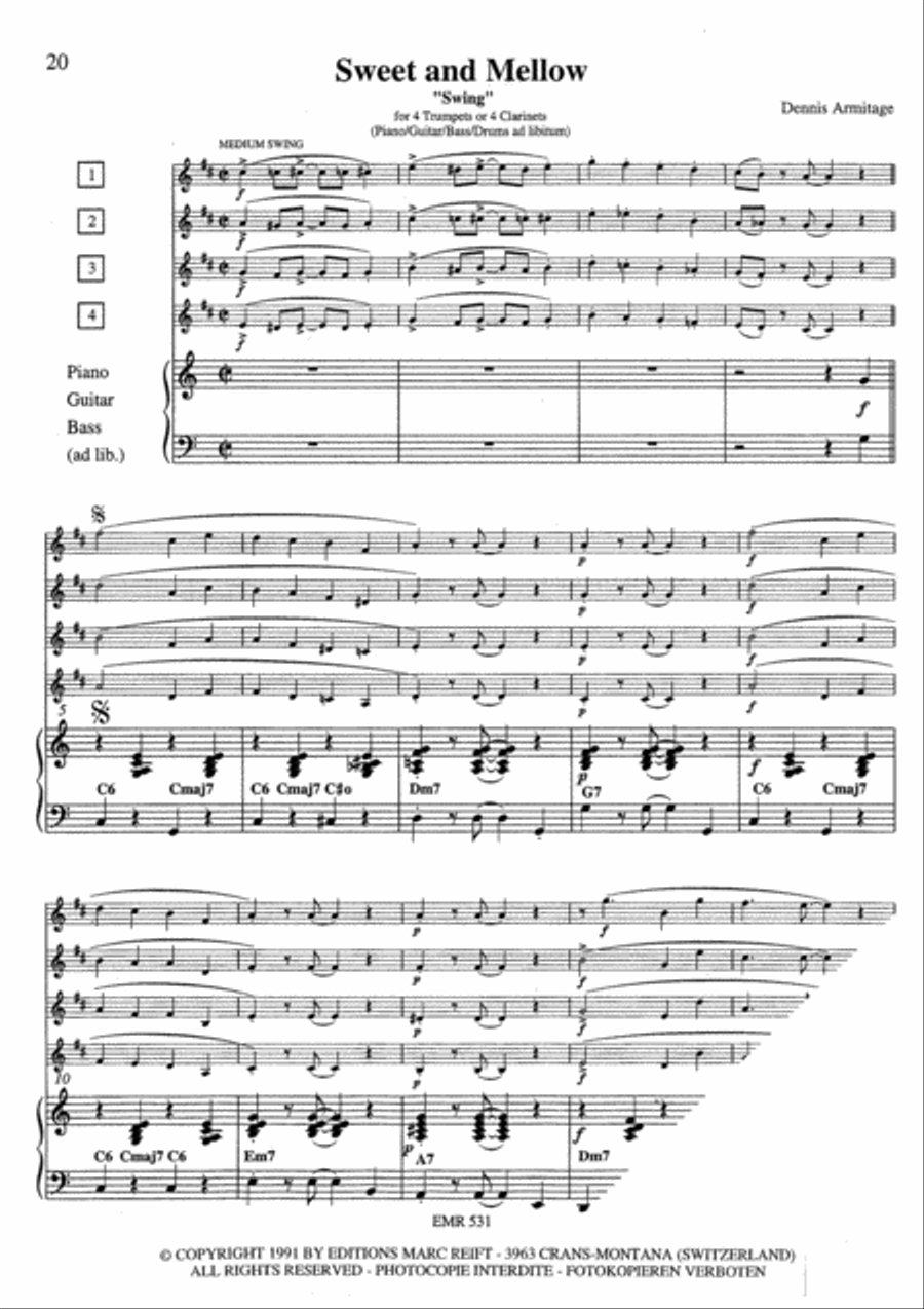 5 Jazzinations Trumpet scores gallery preview page 7