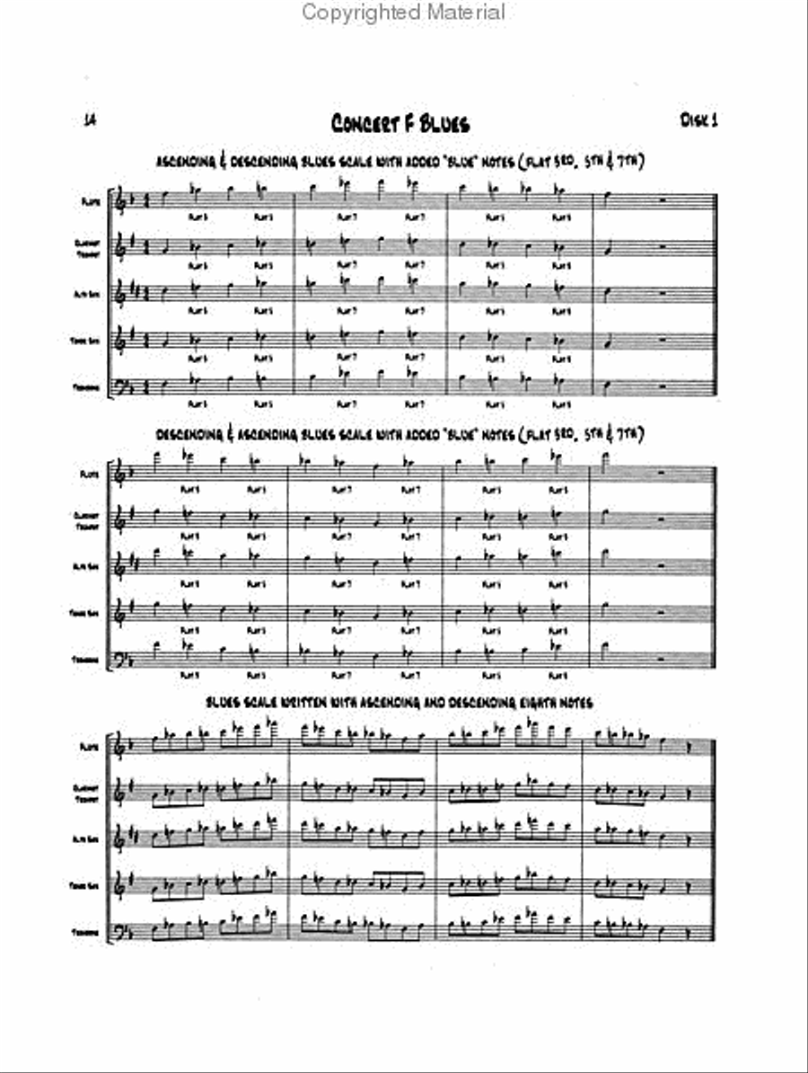 Know Before You Blow - Blues Conductor's Score with 2 CDs image number null