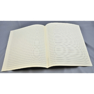 Music manuscript paper 26 staves