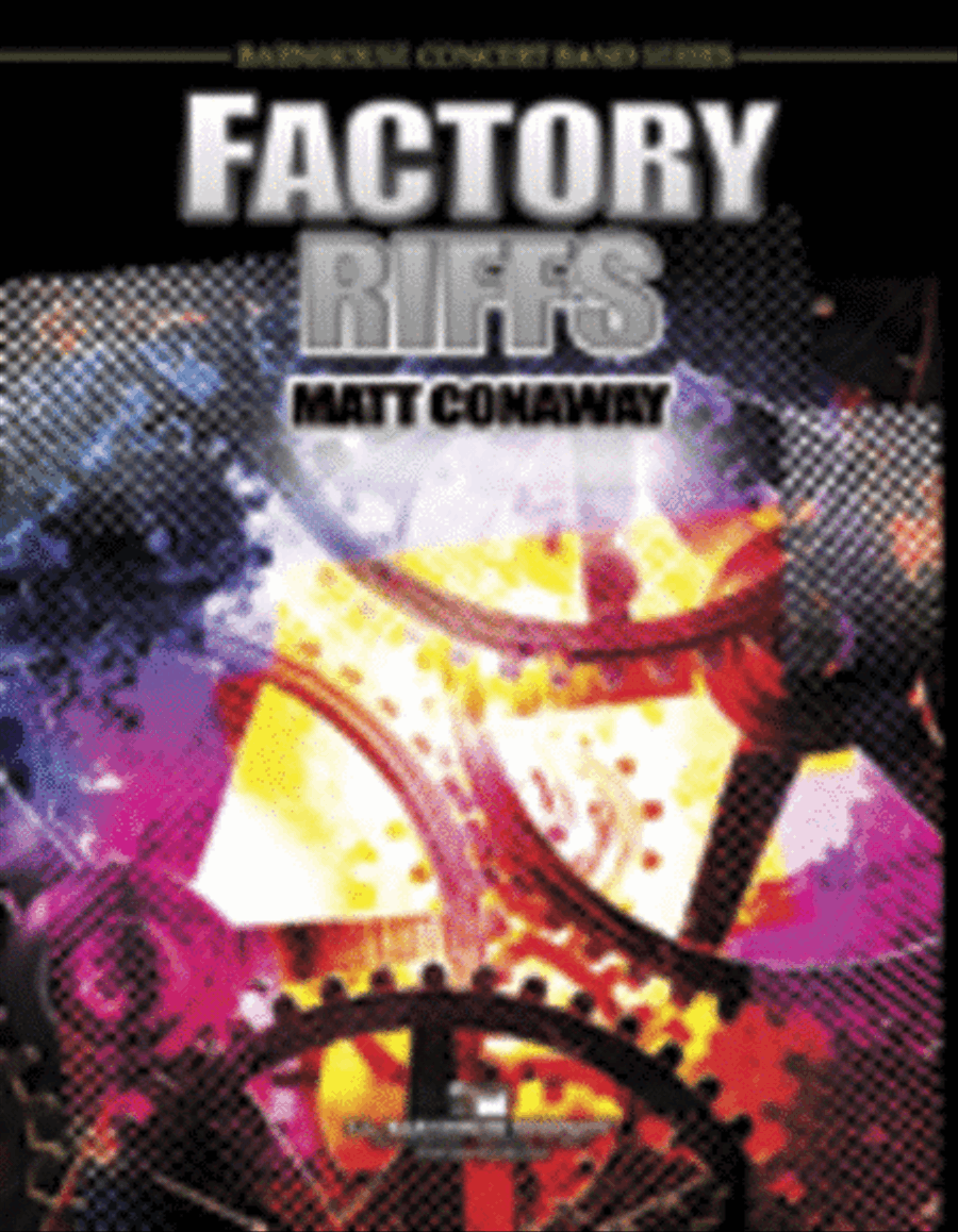Factory Riffs Factory Riffs Concert Band scores gallery preview page 1