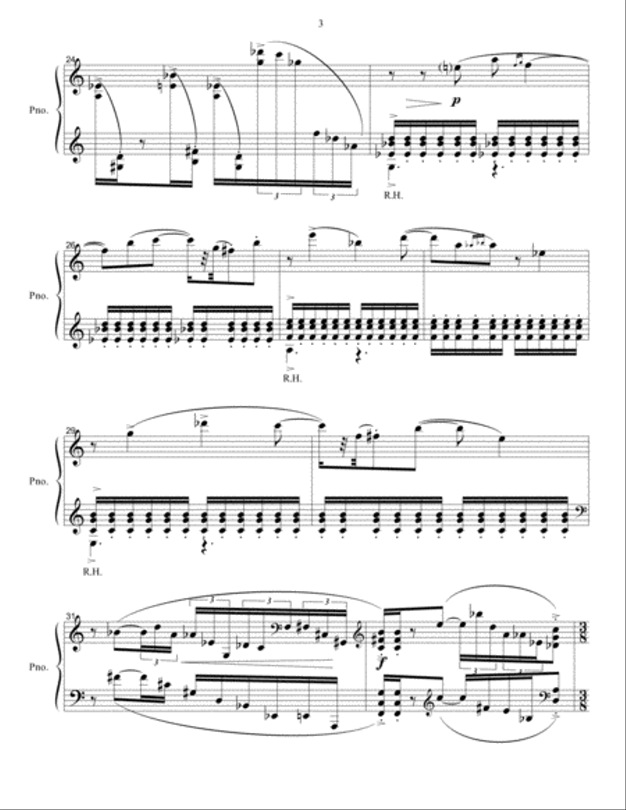 Lorenda Variations Piano Solo scores gallery preview page 5