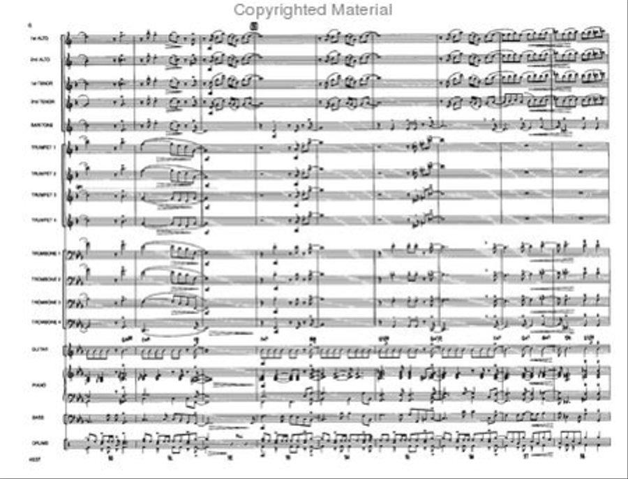 Night Rider Jazz Ensemble scores gallery preview page 5