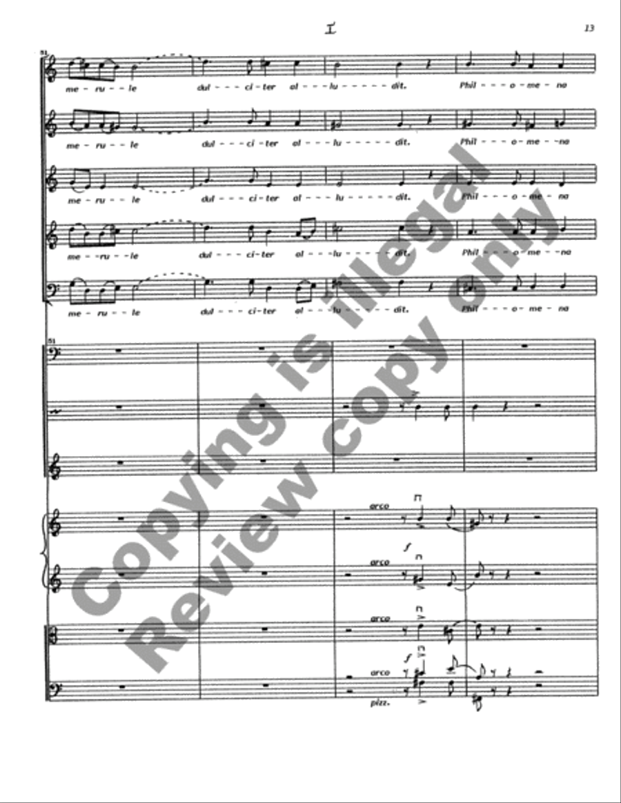 Cantata Rustica (Full/Choral Score) Choir scores gallery preview page 90