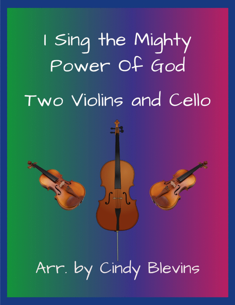 I Sing the Mighty Power Of God, for Two Violins and Cello image number null