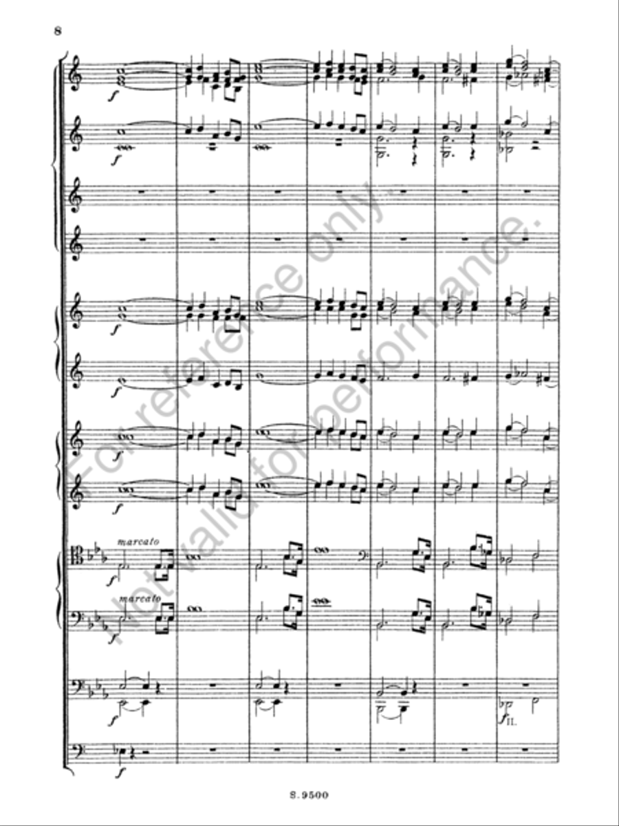 Feierlicher Einzug Concert Band scores gallery preview page 10