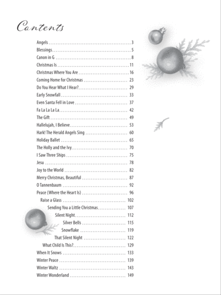 Jim Brickman's Christmas Collection (Second Edition) Piano, Vocal, Guitar scores gallery preview page 2