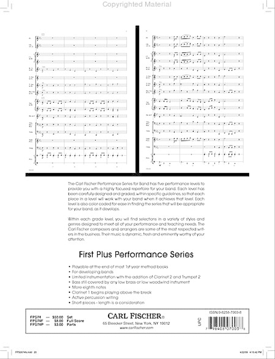 March of the Machines Concert Band scores gallery preview page 21