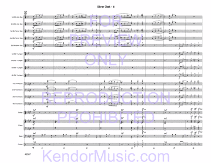 Silver Oak Silver Oak Jazz Ensemble scores gallery preview page 8