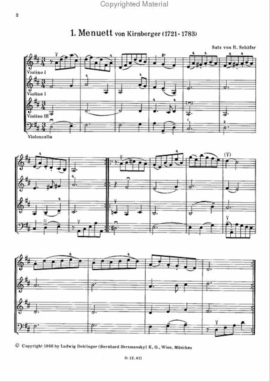 Das Schulerstreichorchester Heft 2 String Orchestra scores gallery preview page 2