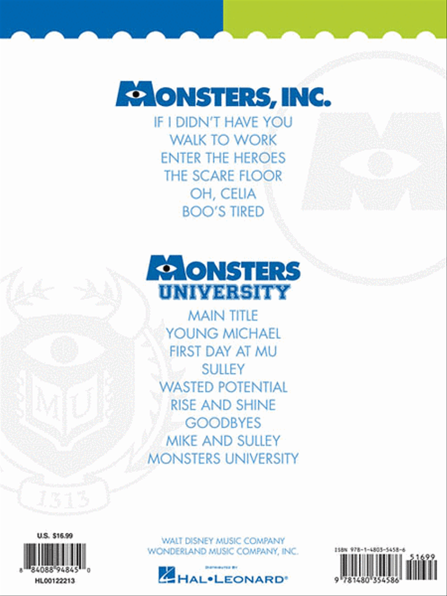The Monsters Collection Piano Solo scores gallery preview page 2