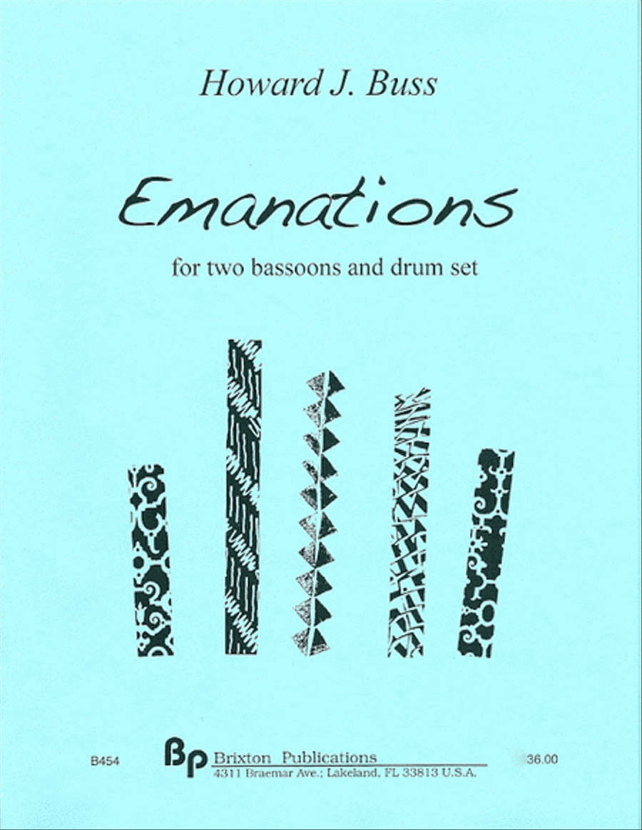 Emanations Emanations Bassoon scores gallery preview page 1