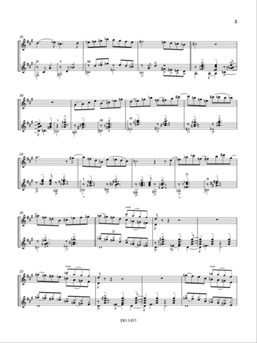 Un petit bis, Op. 92a Flute scores gallery preview page 4