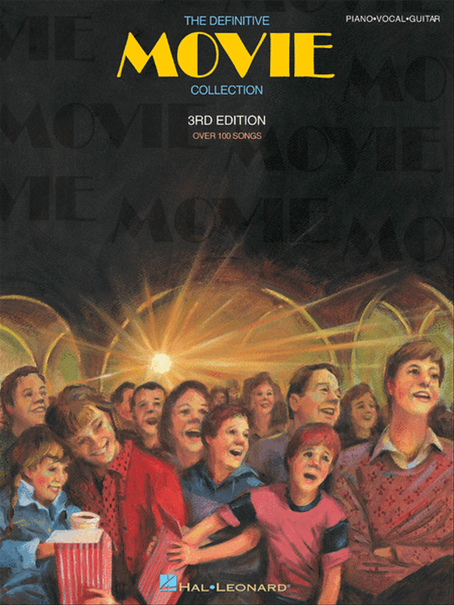 The Definitive Movie Collection - 3rd Edition Piano, Vocal, Guitar scores gallery preview page 1