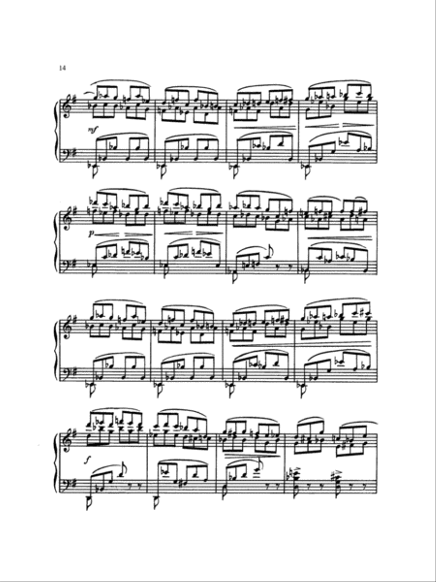 Liadov: Preludes Piano Solo scores gallery preview page 2
