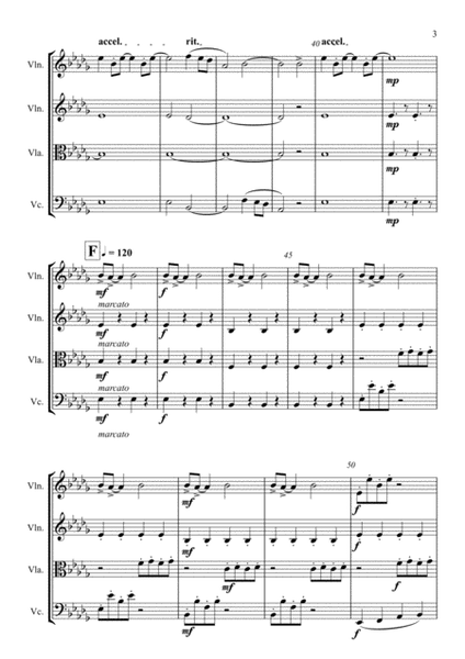 String Quartet No. 3 - 1st movement image number null