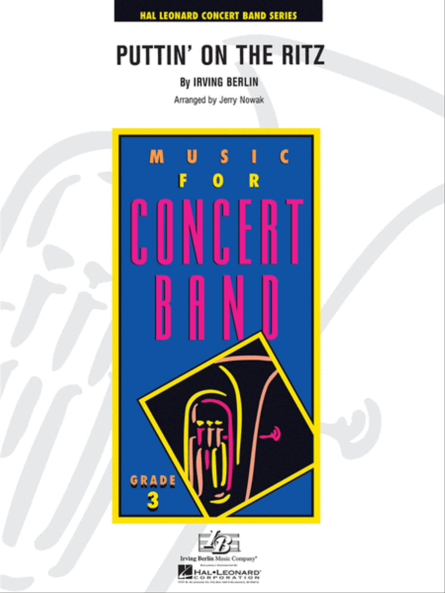 Puttin' on the Ritz Concert Band scores gallery preview page 1