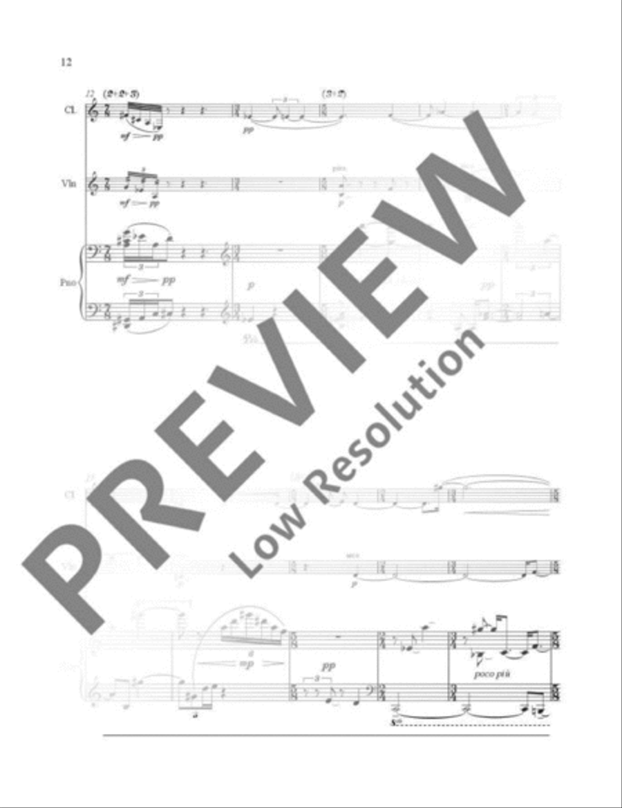 Cautionary Tales Cautionary Tales Clarinet scores gallery preview page 17