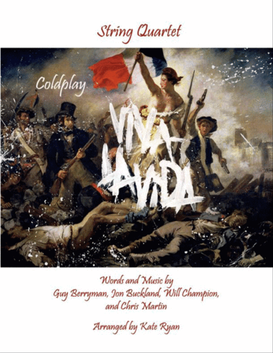 Viva La Vida String Quartet scores gallery preview page 1