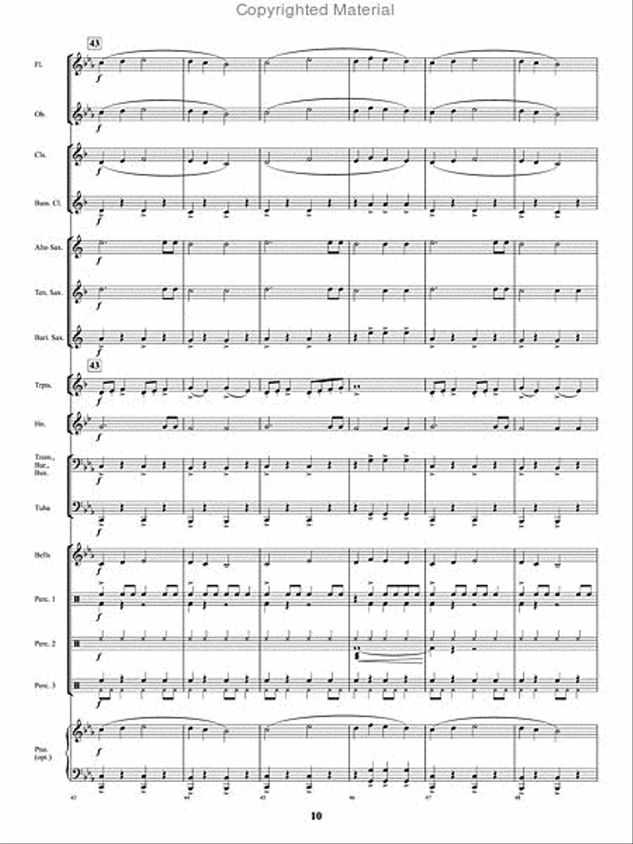 Riptide Concert Band scores gallery preview page 9