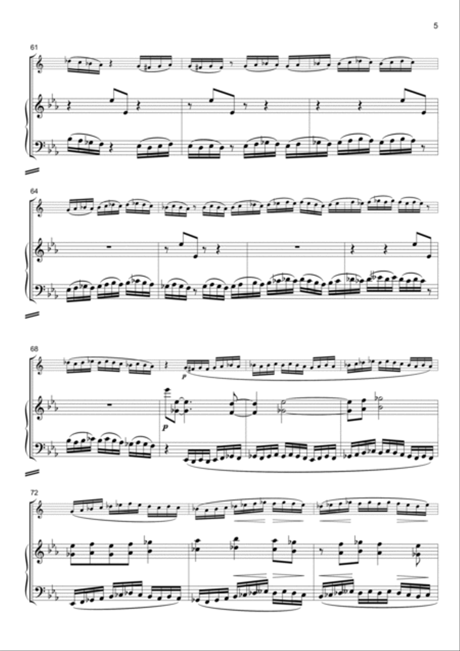 Heinzelmaennchen (Fairy Tales for Horn and Piano) Horn scores gallery preview page 5
