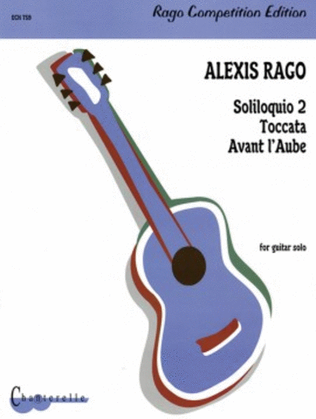 Book cover for Soliloquio 2, Toccata, Avant l’Aube