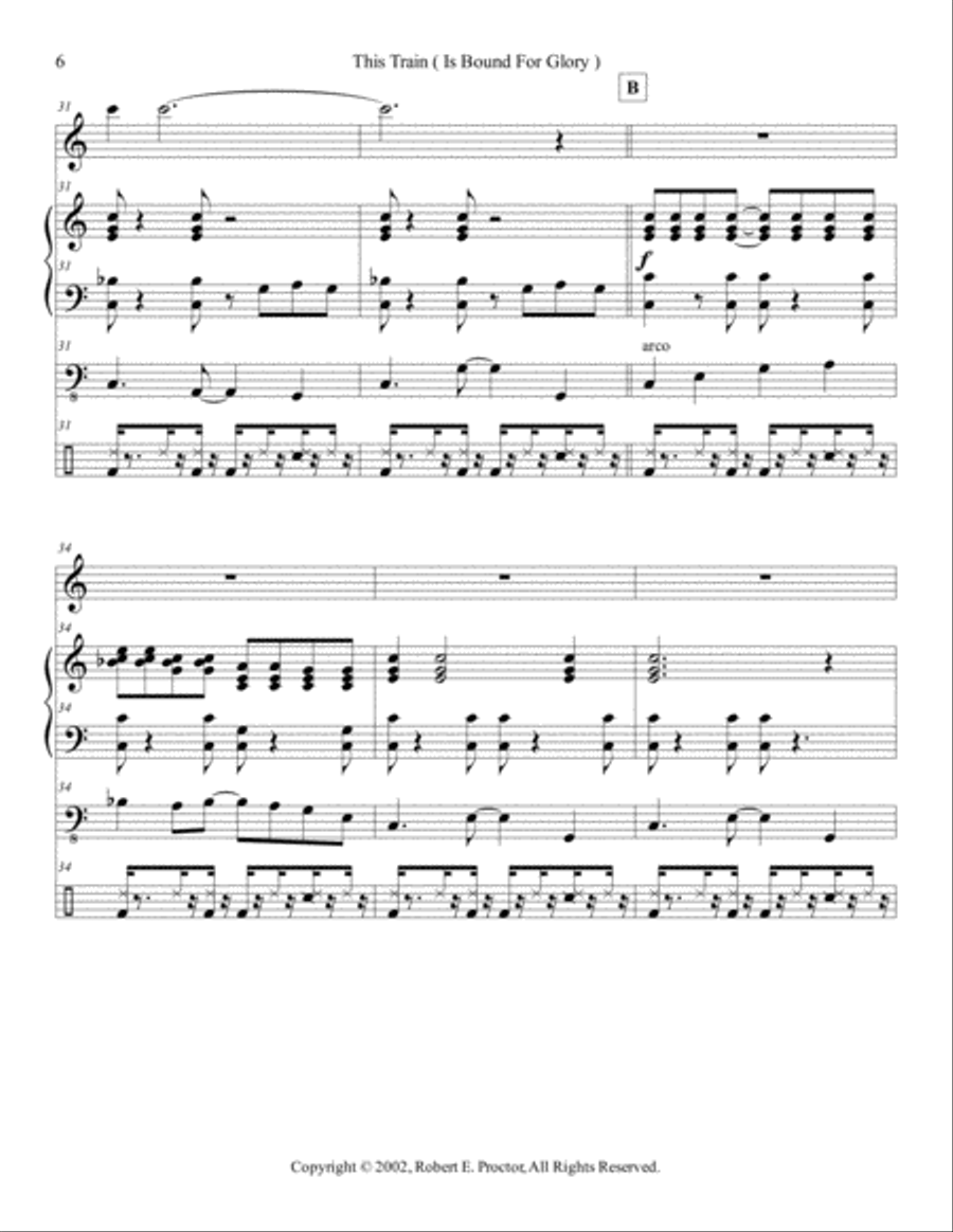 This Train This Train Small Ensemble scores gallery preview page 6