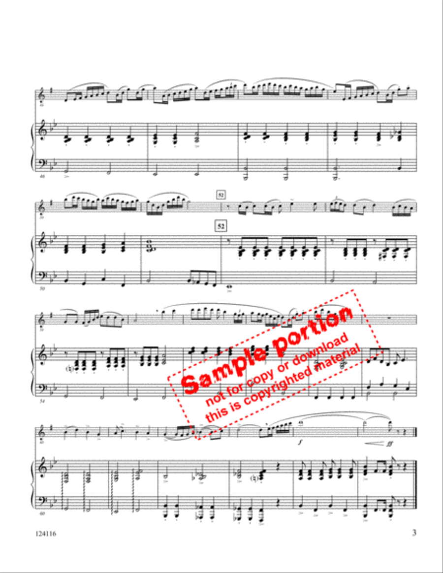 Lily of the Valley Flute scores gallery preview page 3
