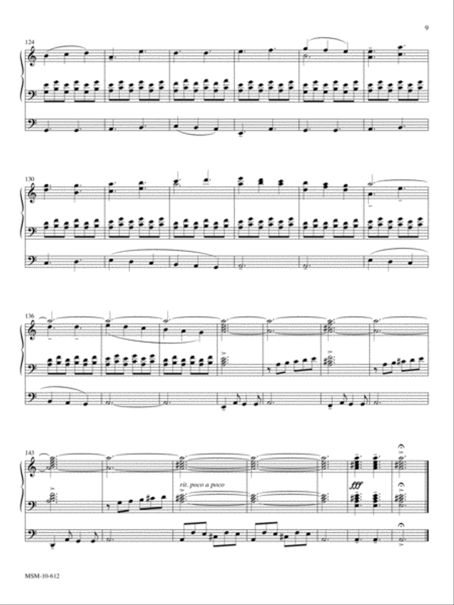 Two Festive Pieces for Organ Organ Solo scores gallery preview page 4