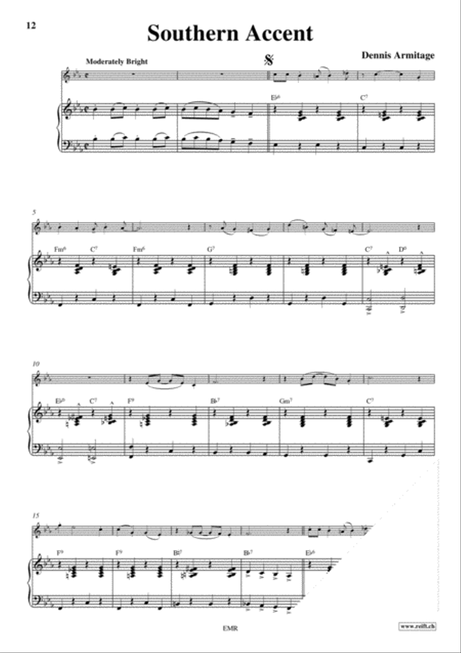 Dixieland by Dennis Armitage Alto Saxophone - Sheet Music page 6
