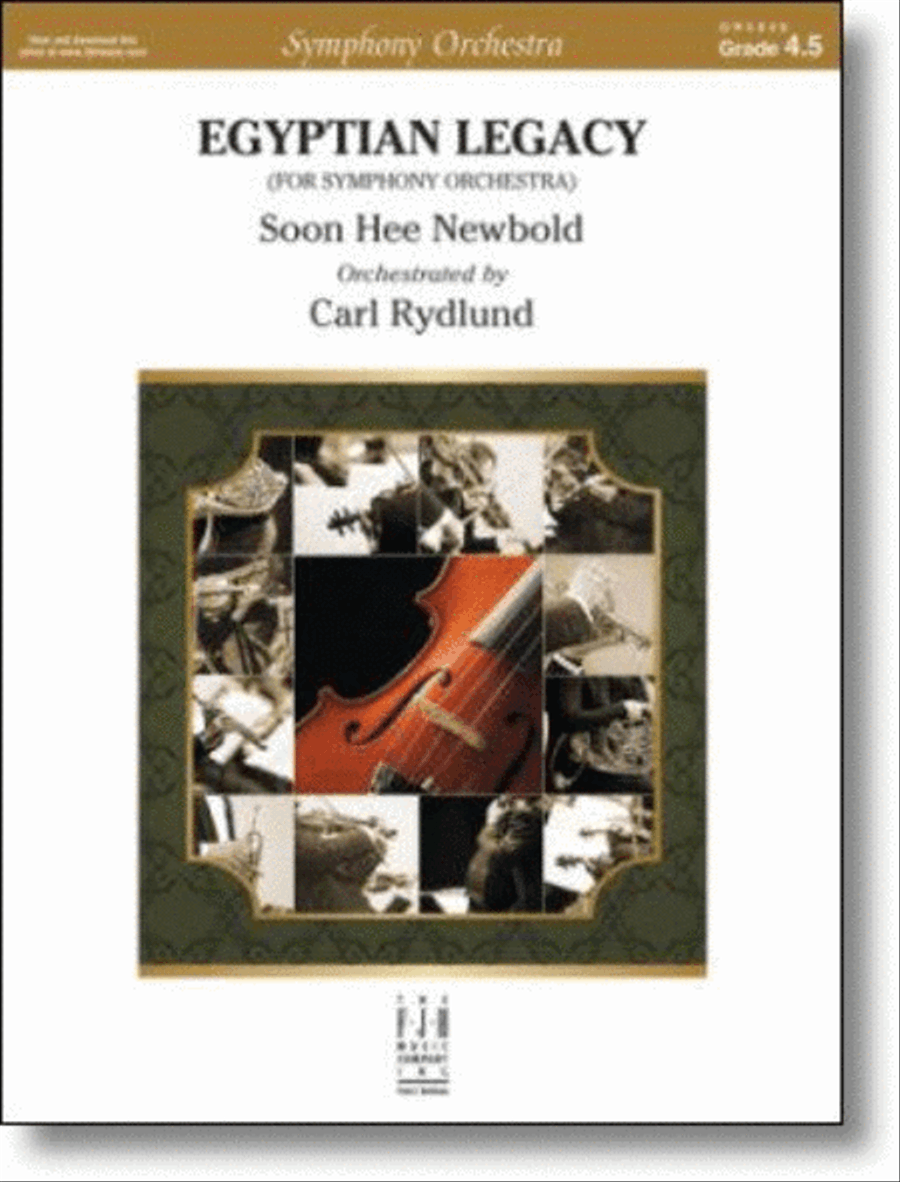Egyptian Legacy Full Orchestra scores gallery preview page 1