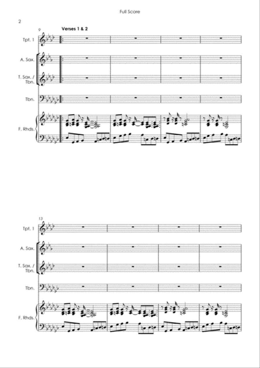 I Wish Tenor Saxophone scores gallery preview page 4
