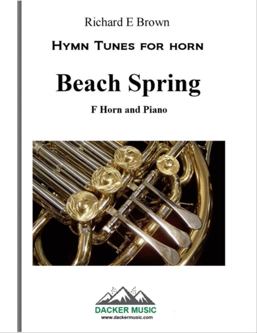 Beach Spring Horn scores gallery preview page 1