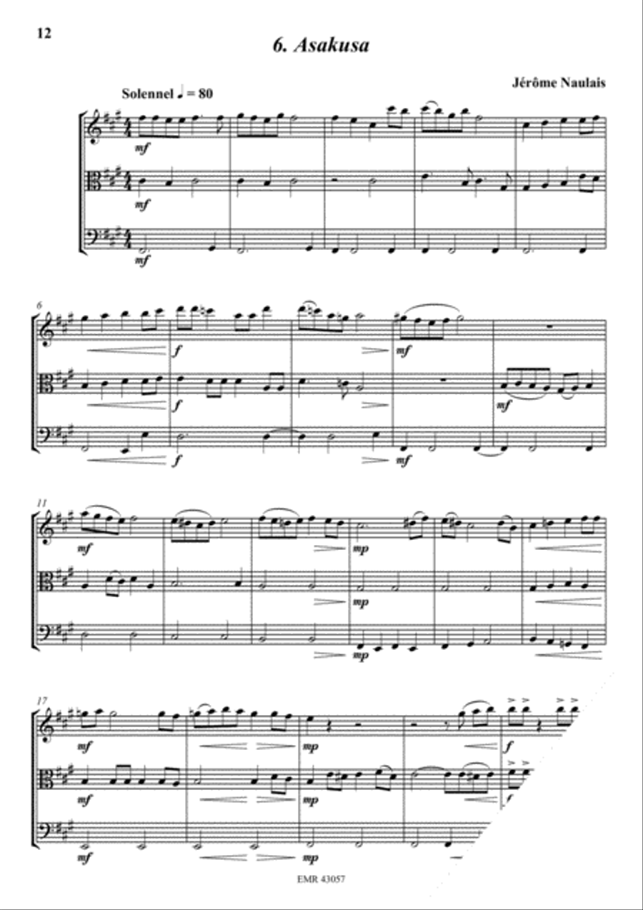 A Musical Journey String Trio scores gallery preview page 9