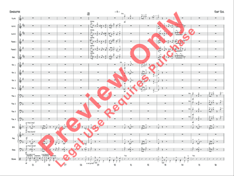 Just 'Cuz Just 'Cuz Jazz Ensemble scores gallery preview page 21