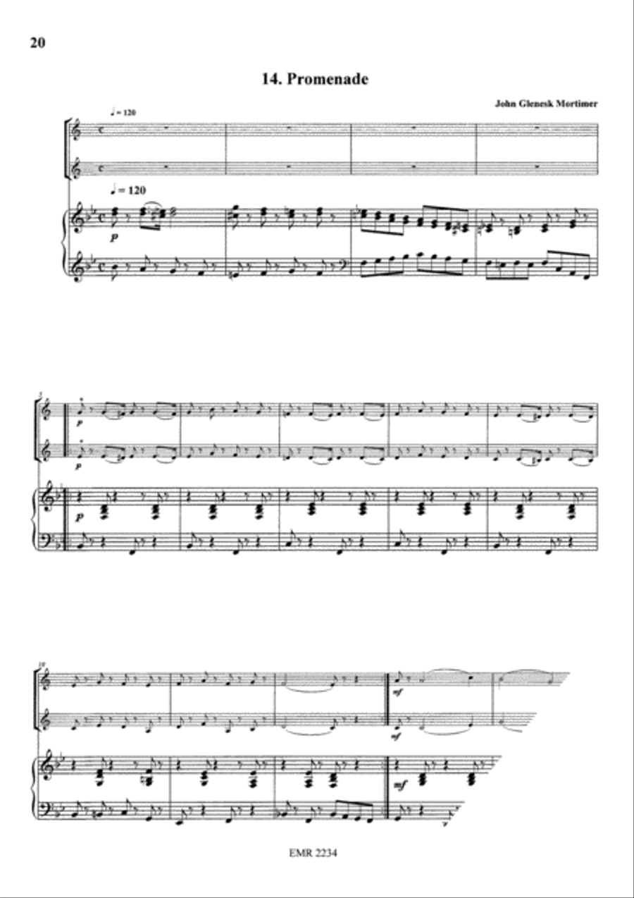 Duos Vol. 1 Clarinet Duet scores gallery preview page 9
