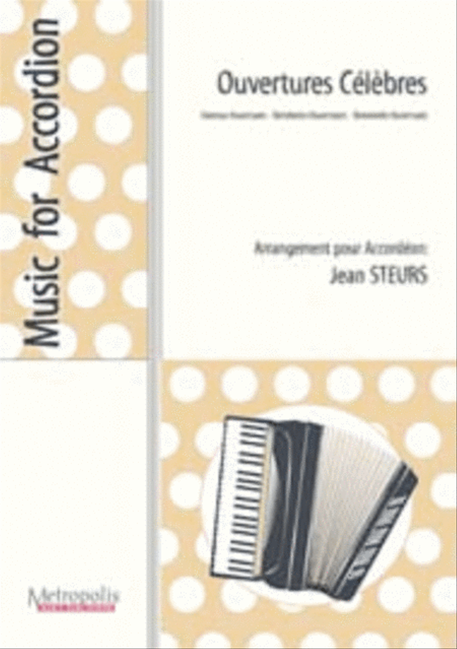 Ouvertures Célèbres for Accordion Accordion scores gallery preview page 1