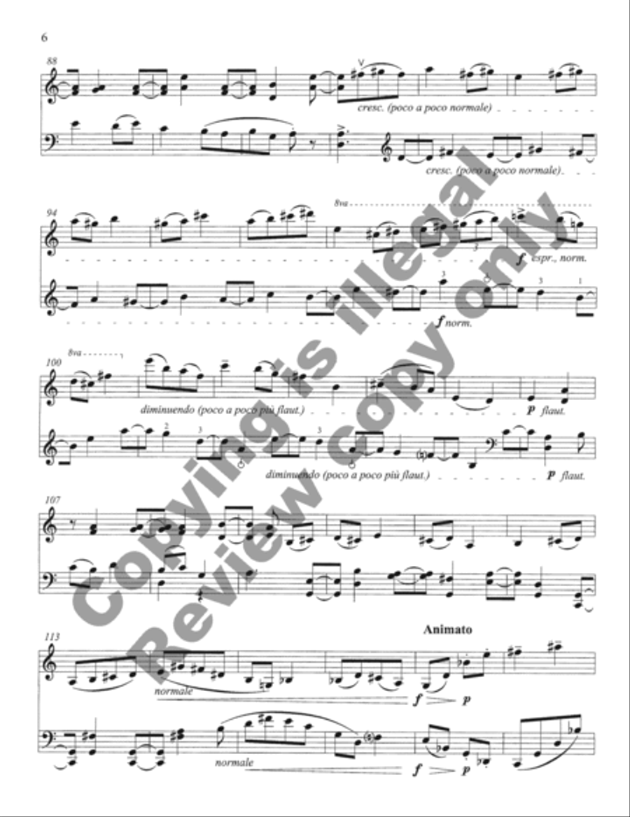 Duo for Violin and Cello Duo for Violin and Cello String Duet scores gallery preview page 4