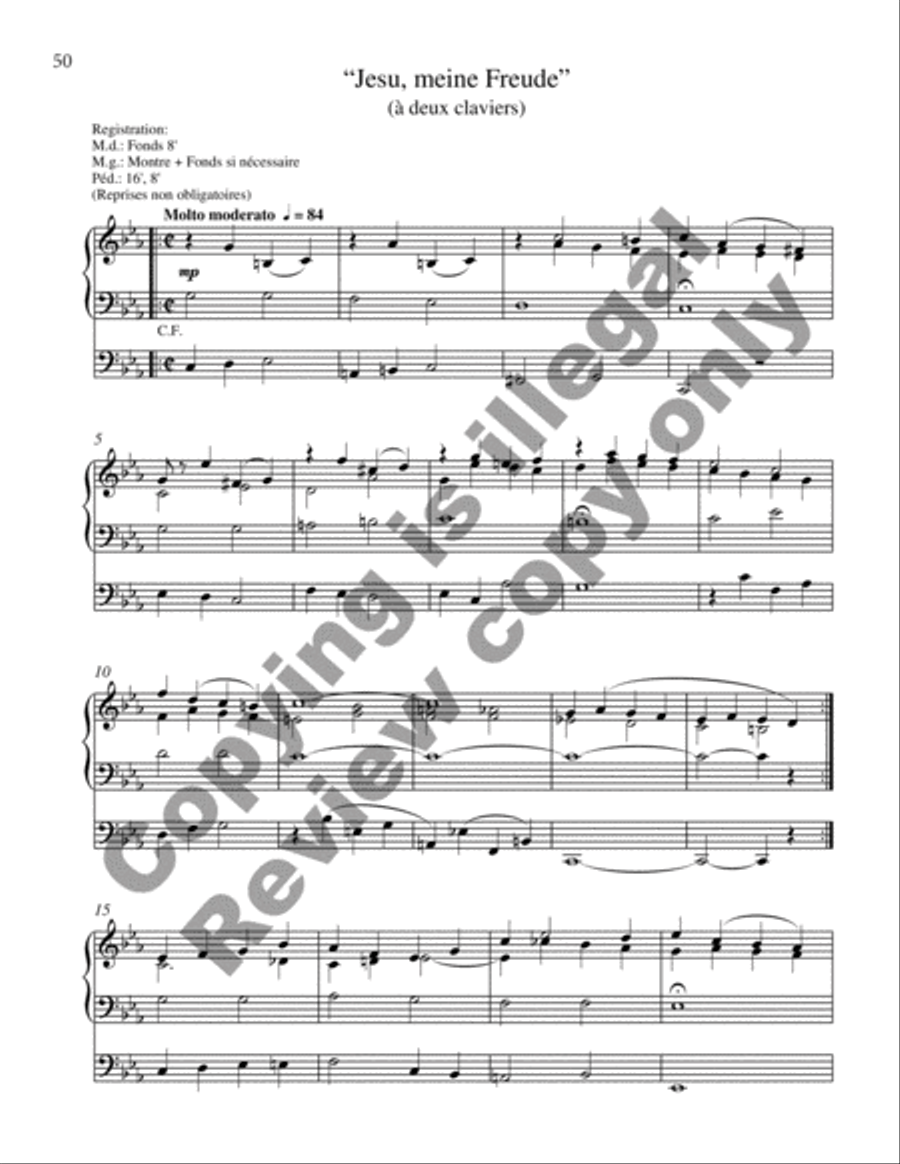 38 Chorals 38 Chorals Organ scores gallery preview page 18